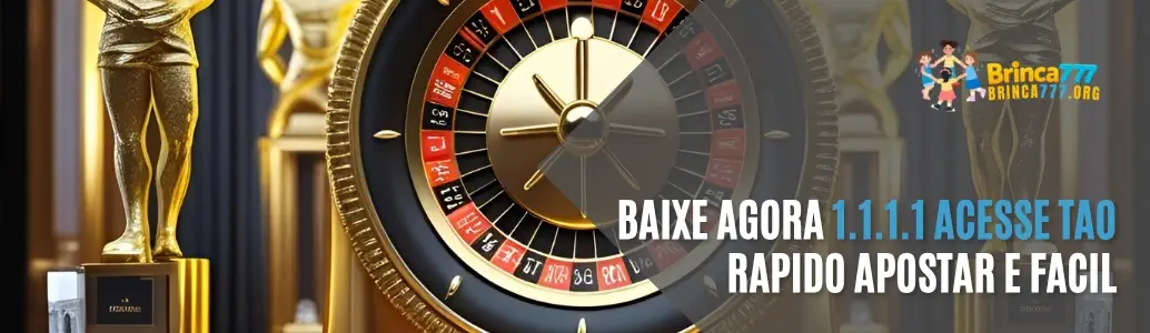 Banner de promoção do Brinca777 cassino