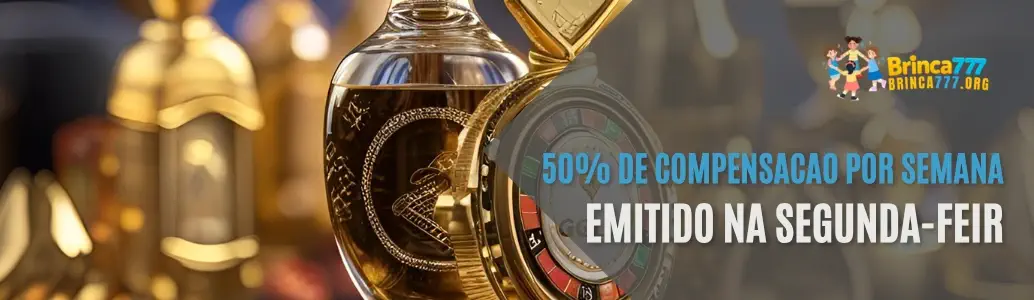 Banner de promoção do Brinca777 cassino.