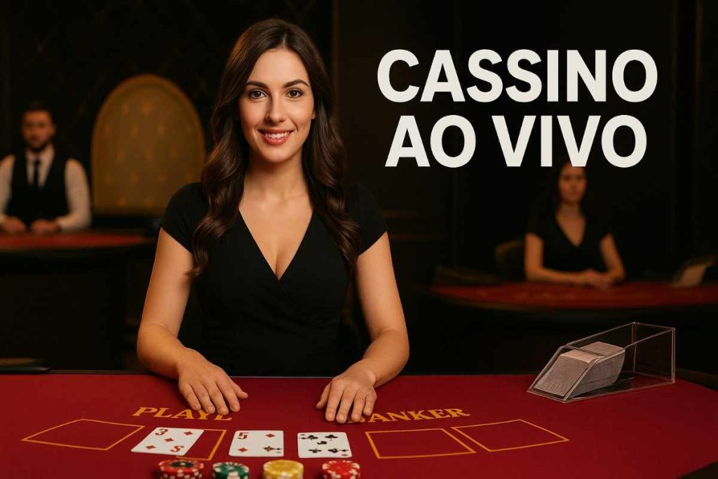 Mesa de jogo ao vivo no Brinca777 cassino.